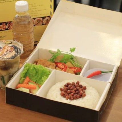 Hộp giấy đựng cơm